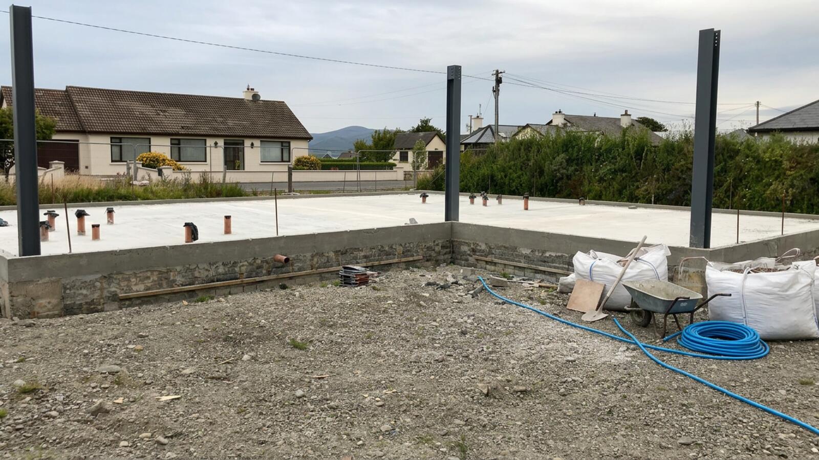 Site Ready for Erection