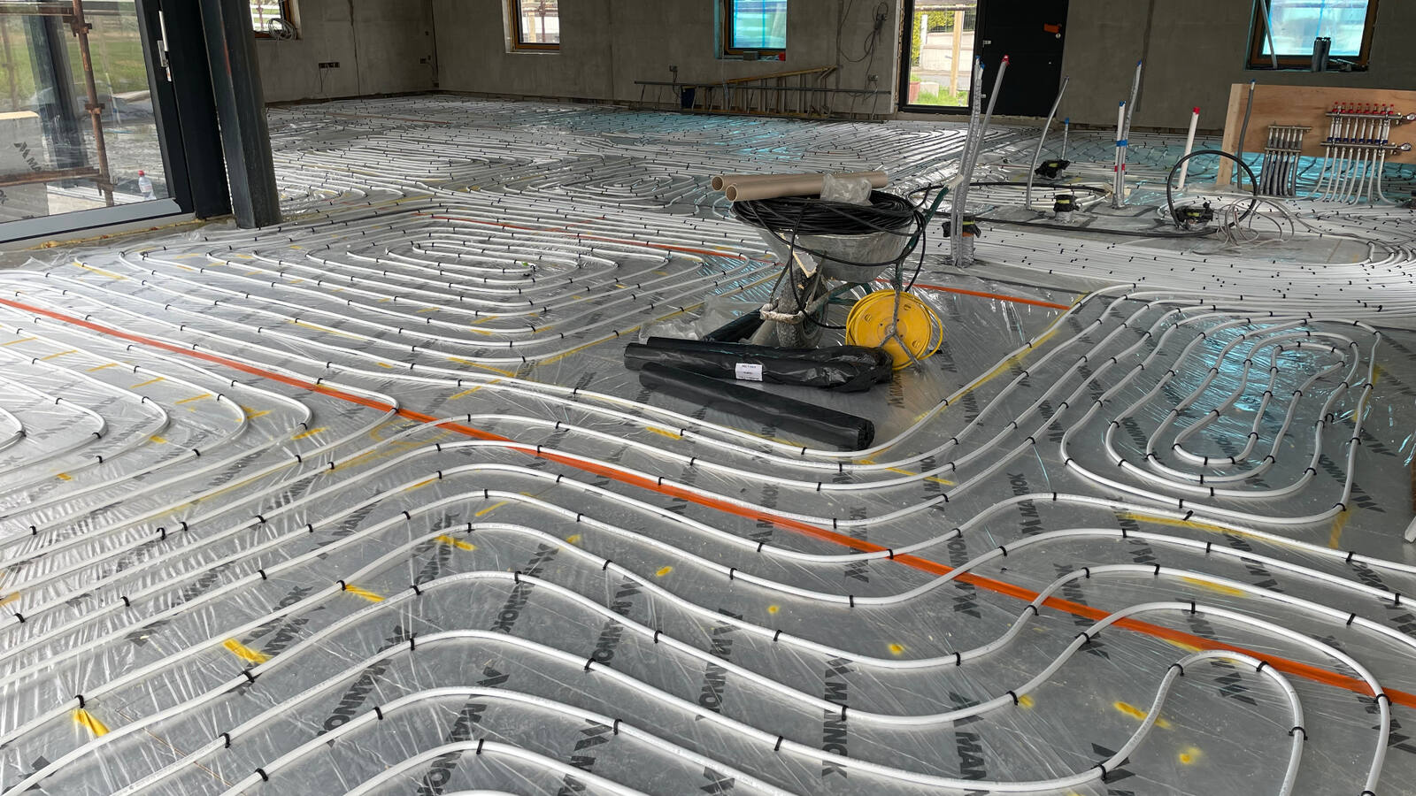 Underfloor Heating Installed